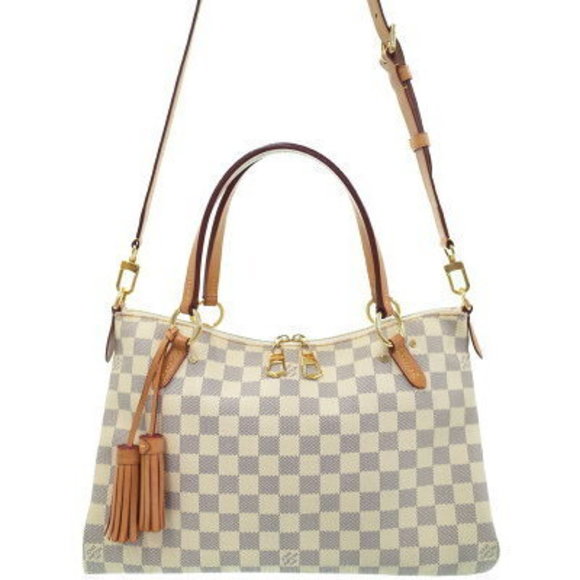 Louis Vuitton Damier Azur White Rimington Bag - Picture 1 of 8